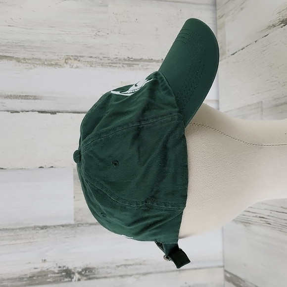 Michigan State Spartans green embroidered baseball hat cap adjustable - Picture 2 of 10